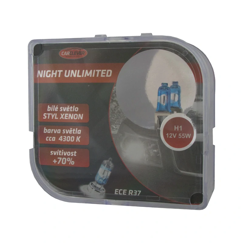 Halogen. žárovky 12V s paticí H3, Night unlimited 4300K