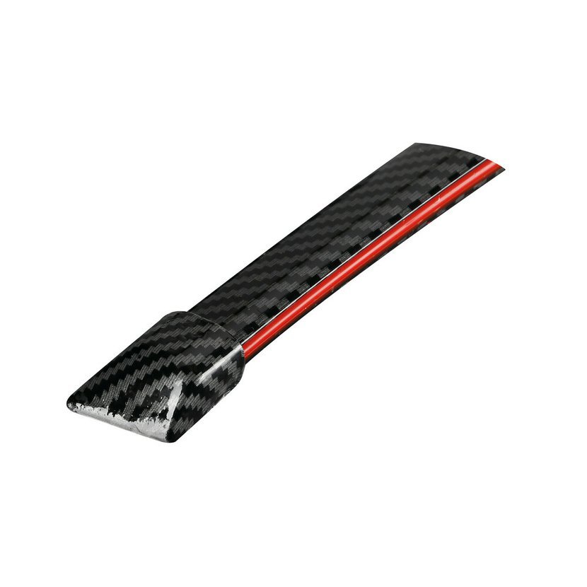 Karbonový samolepicí spoiler s integrovaným červeným LED světlem 12V/120 cm