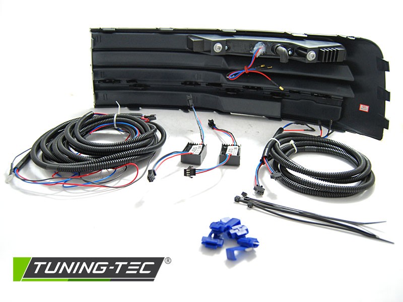 LED denní světla s rámečkem do nárazníku VW T6 15-