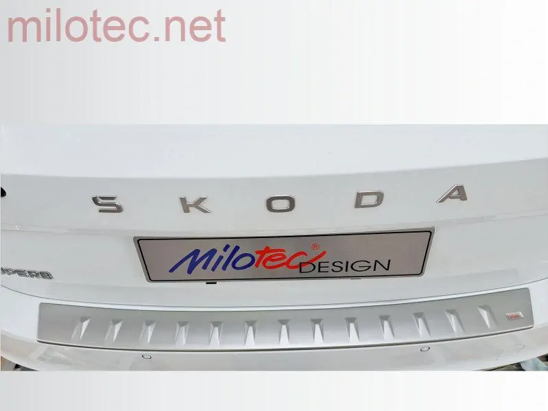 Práh pátých dveří - Alu Brush - matný, Superb IV. Combi