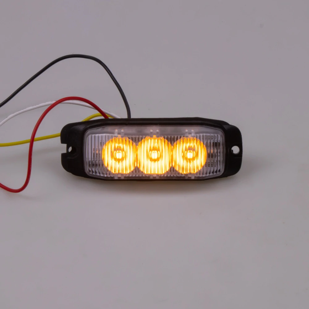 PROFI SLIM výstražné LED světlo vnější, oranžové, 12-24V, ECE R65