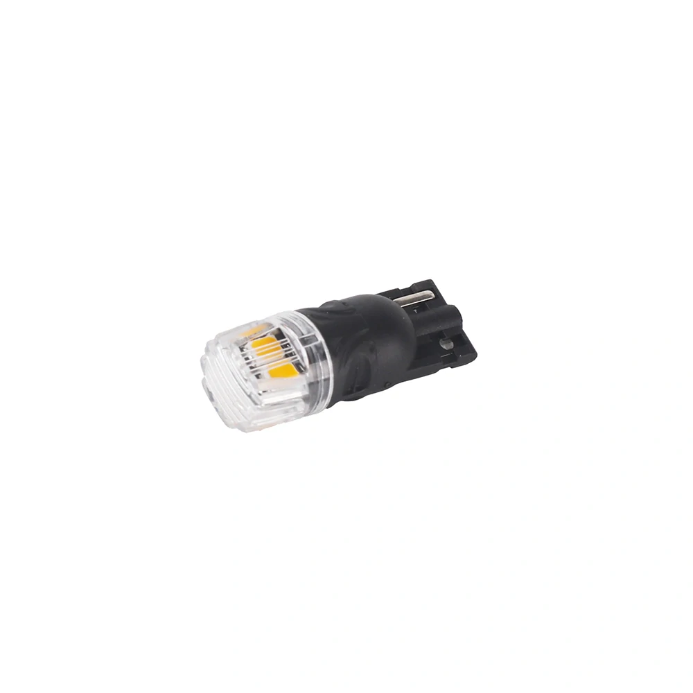 LED žárovka T10 oranžová, 12V, 4LED 2835SMD