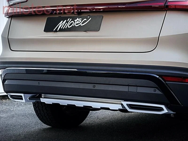 Dummy - koncovky výfuku, Alu Brush, Kodiaq II. 2024 –
