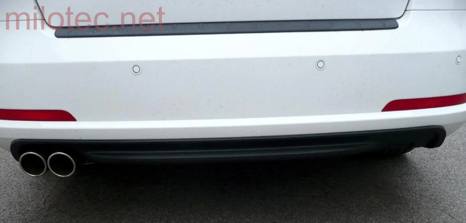 Difusor zadního nárazníku, Octavia II. RS, 2005 - 2012