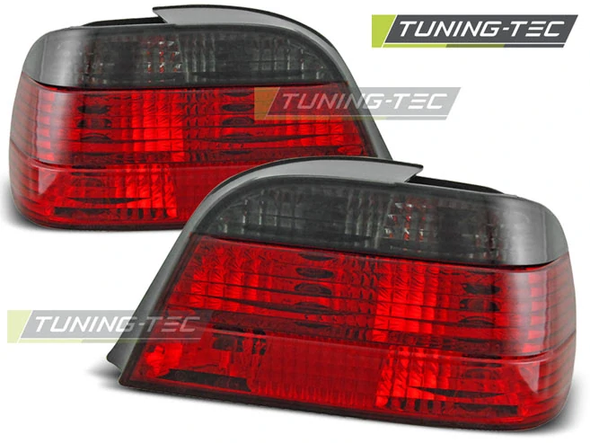 Zadní světla, lampy BMW E38 sedan, 1994-2001, kouřové, červené