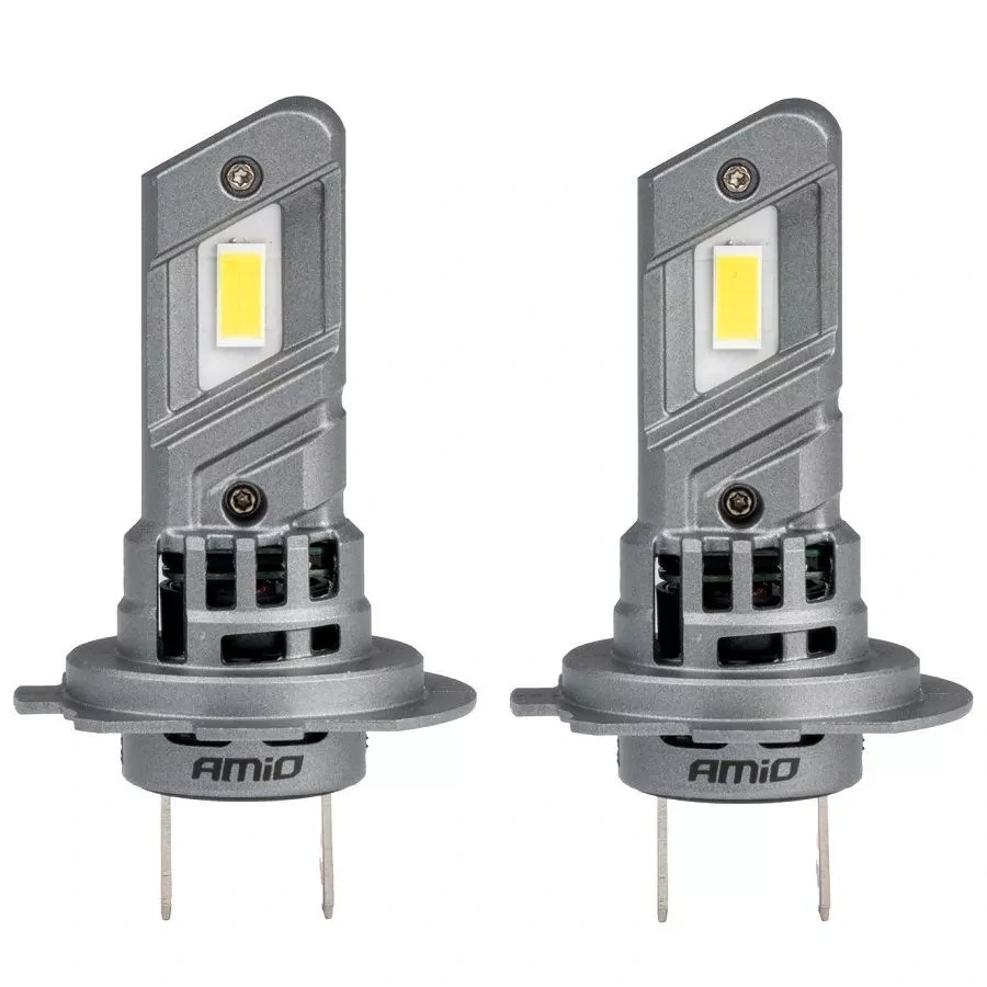 LED žárovky H7 AMIO LED X5 Winger Series, bílé 6000K | 4200 LM, 2 ks  CANBUS