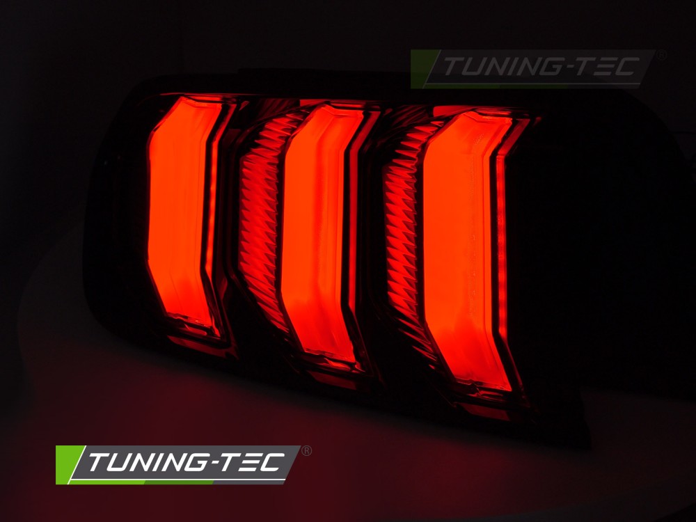 Zadní LED světla, světlomety, lampy Ford Mustang 2014-2022, červené