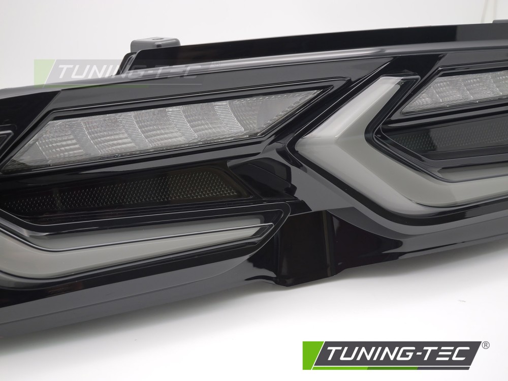 Zadní LED světla, světlomety, lampy Chevrolet Camaro, 2019-2023, SEQ, kouřové čern