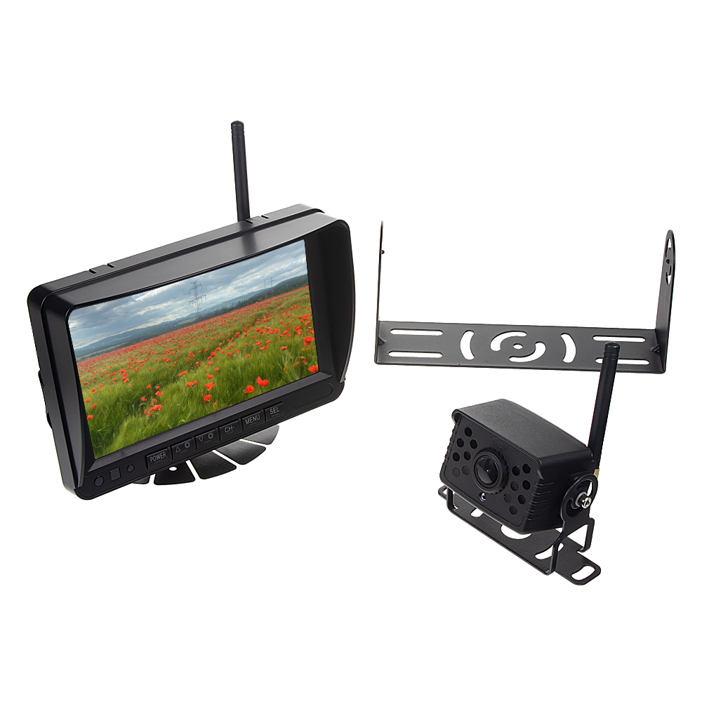 SET bezdrátový digitální kamerový systém s monitorem 7" AHD, 2CH, DVR