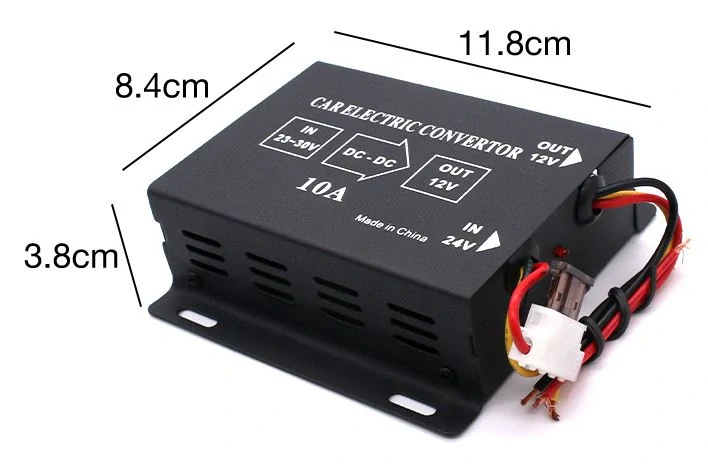 Lineární měnič napětí 24/12, 10A s ACC kabelem
