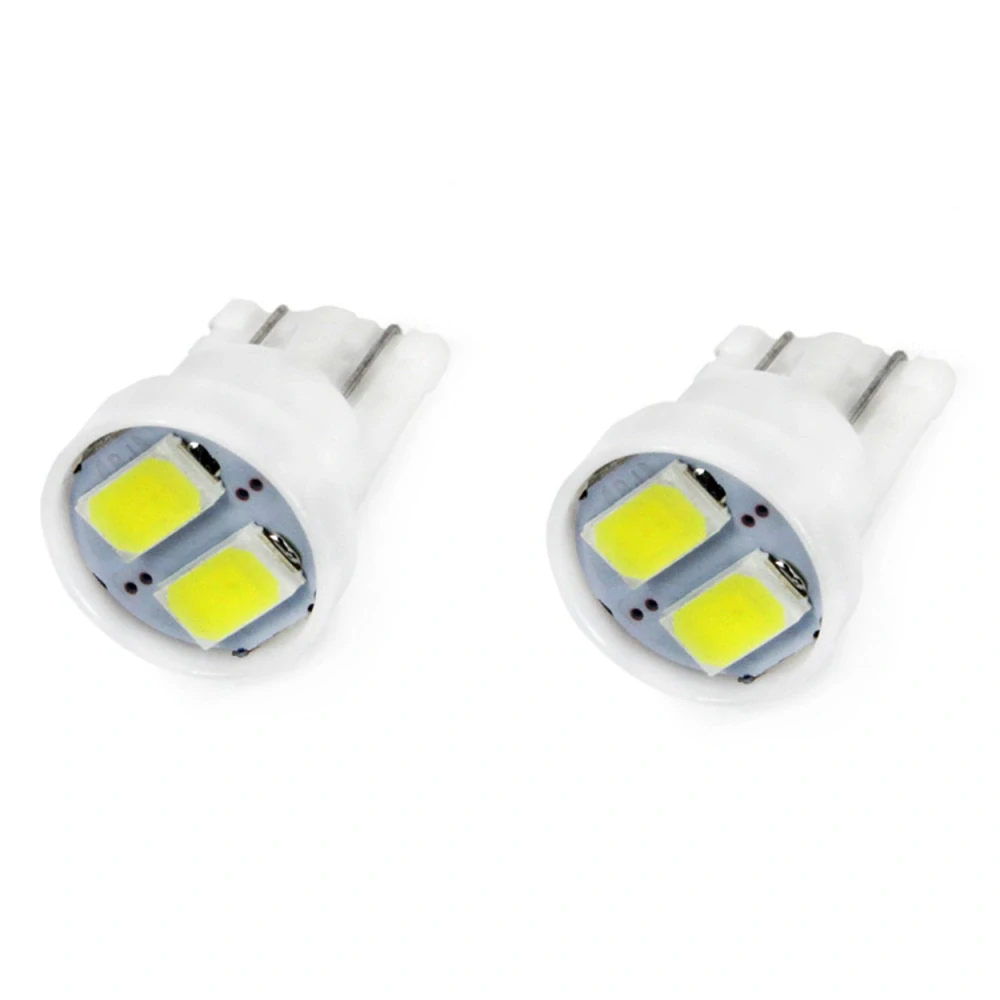 LED žárovky W5W T10 AMIO 2 SMD LED, bílé 6000 K, 2 ks