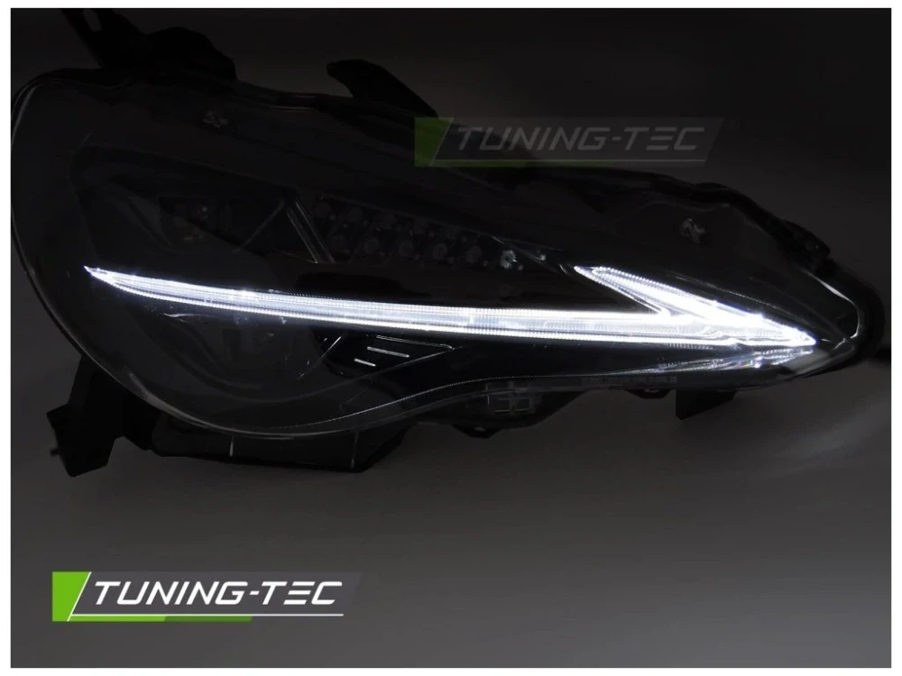 Přední světla Toyota GT86 12-21 černá TRU LED