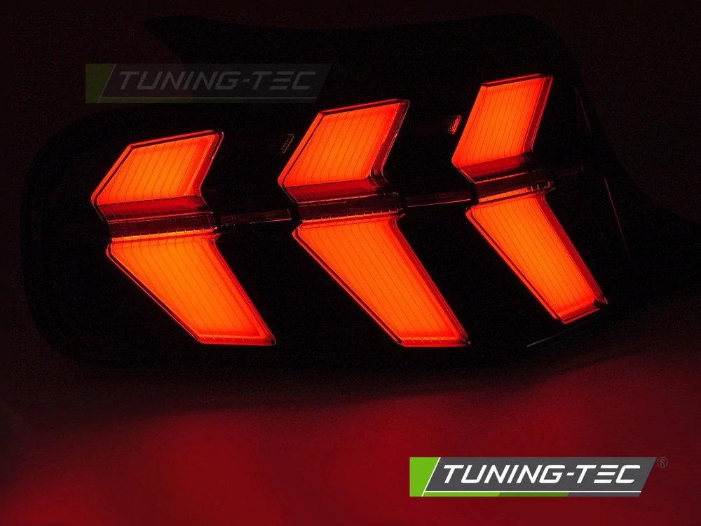 Zadní světla Ford Mustang 10-13 LED černé