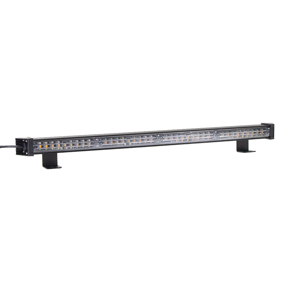LED alej voděodolná (IP67) 12-24V, 45x LED 1W, oranžová 772mm, ECE R65