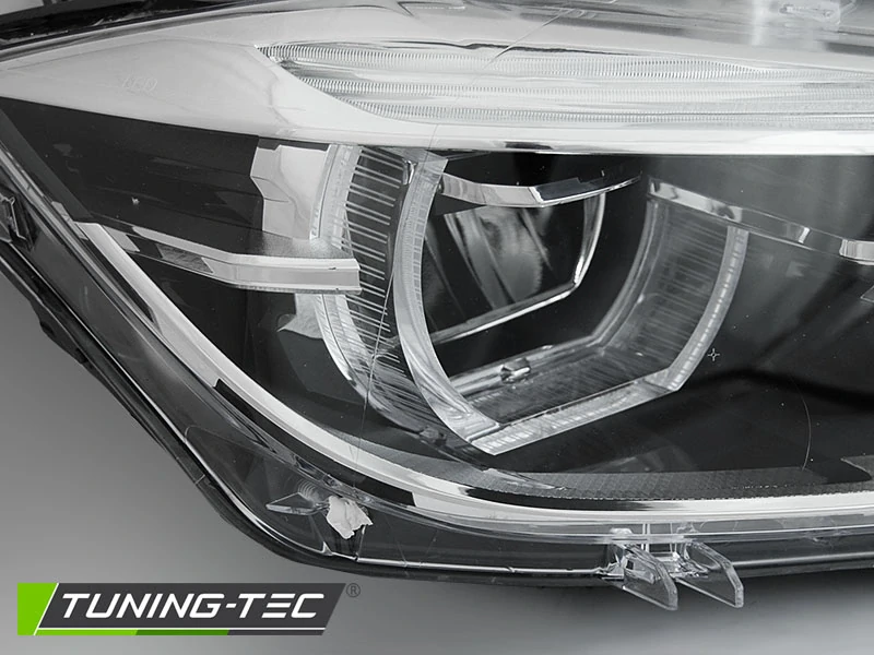 Přední světla BMW F30/F31 11-15 černá FULL LED DRL