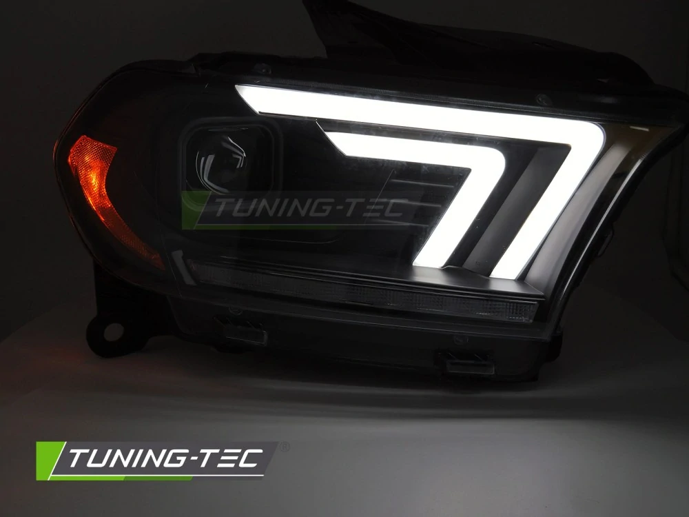 Přední světla DODGE DURANGO 10-13 černá XENON TubeLight SEQ