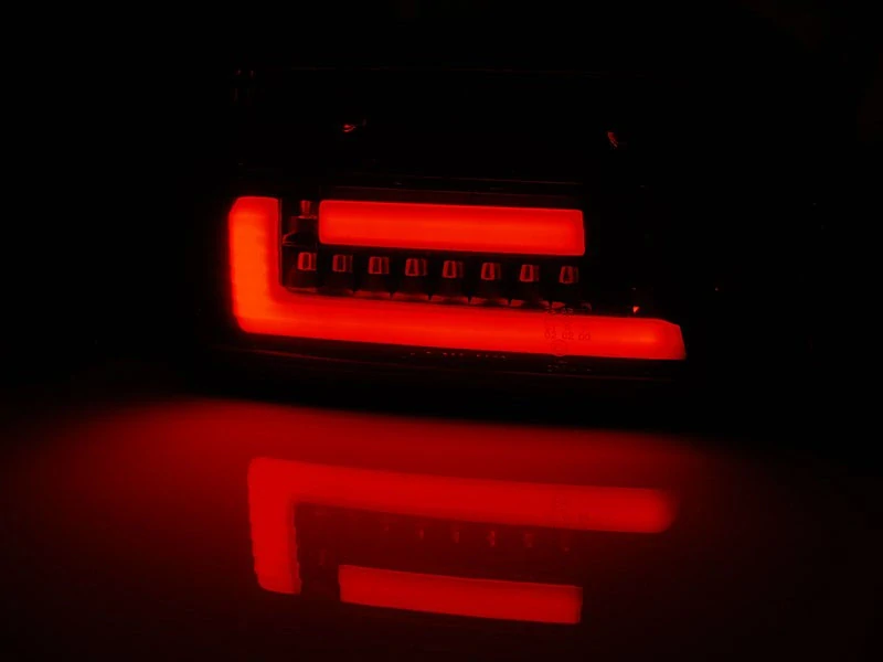 Zadní světla BMW E36 92-98 coupe/cabrio - červené/krystal LED BAR
