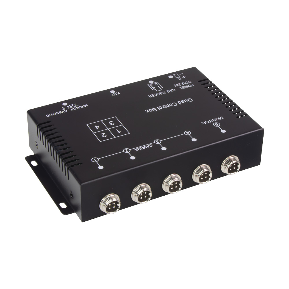 AHD 4PIN kvadrátor, 4IN/1OUT