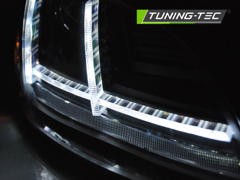 Přední světla Audi TT 10-14 8J černá LED SEQ XENON AFS