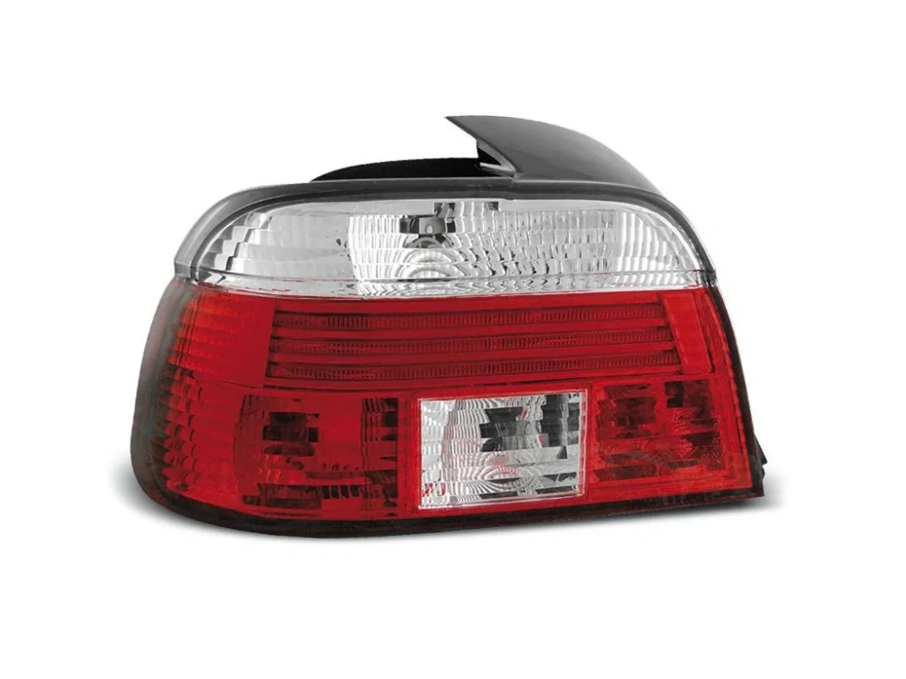 Zadní světla, lampy BMW E39 sedan, 1995-2000, bílé, červené