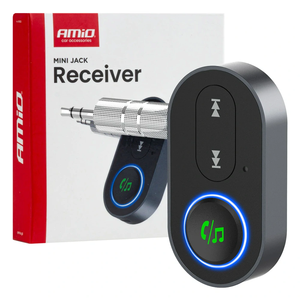Bluetooth přijímač s 3.5 mm mini jackem, AMIO