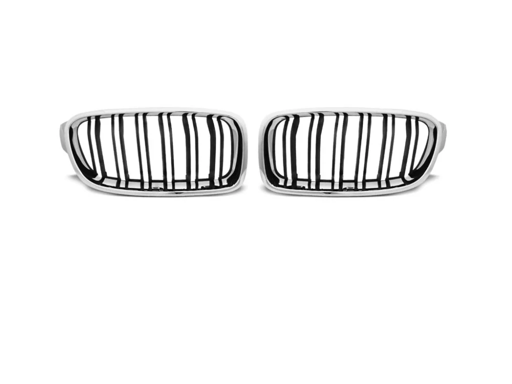 Přední maska, ledvinky BMW F30 / F31 10.11-M3 LOOK chrom