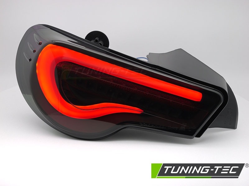 Zadní světla Toyota GT86 12-21 LED BAR černá/kouřová/červená SEQ
