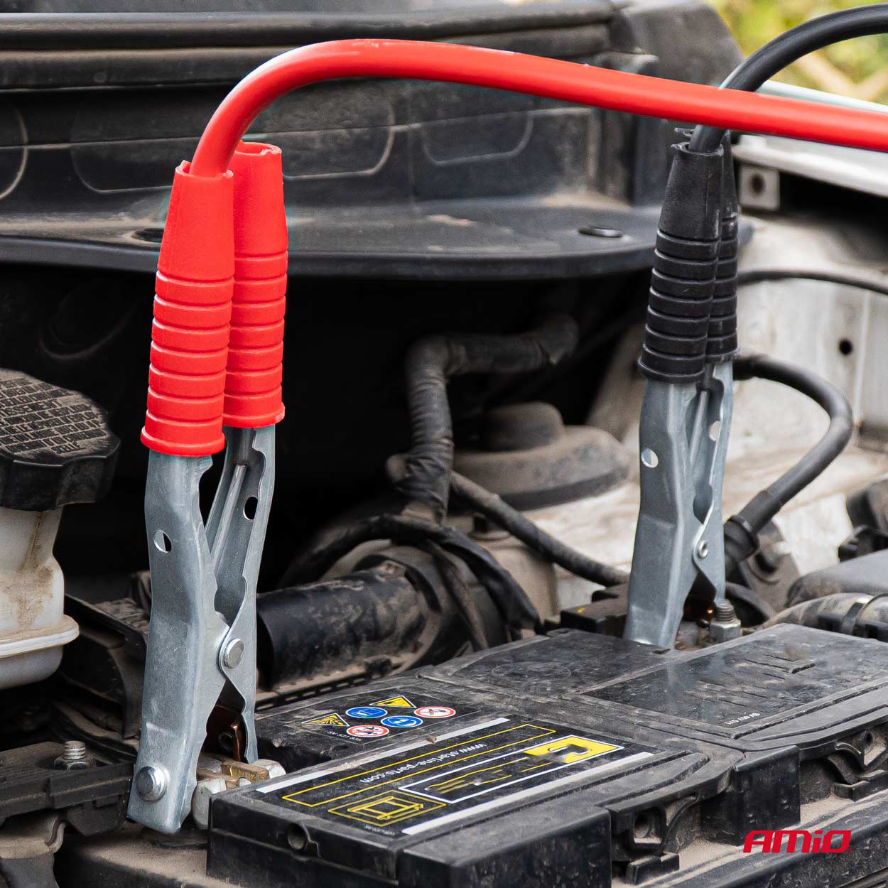 Startovací kabely AMIO 1200A | 99.9% měď, délka 6 metrů