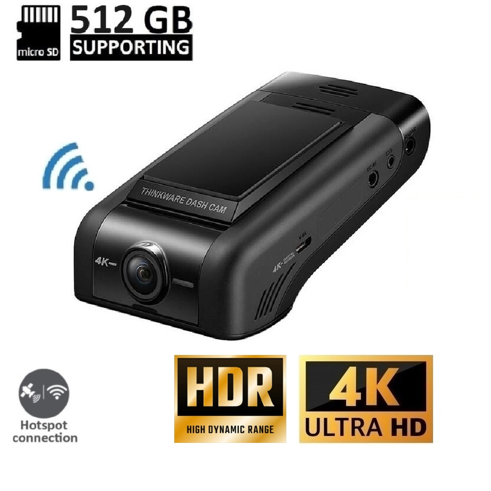 Thinkware U1000 Plus Autokamera 4K, WiFi, GPS, BT, HDR, vzdálený přístup U1000 Plus