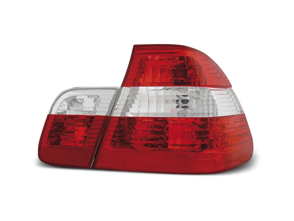 Zadní světla BMW E46 Lim. 09.01-03.05 - bílé/červené