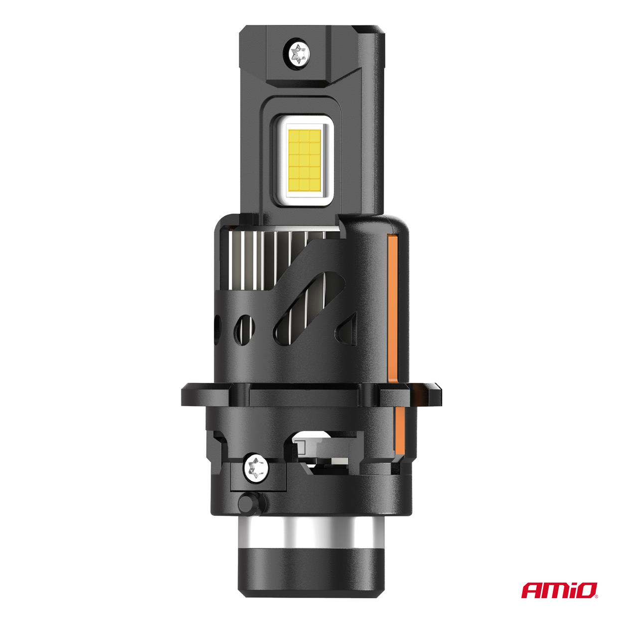 LED výbojky D2S AMIO LED XD PRO Series CAN-BUS, bílé 6500K | 12000 LM, 2 ks