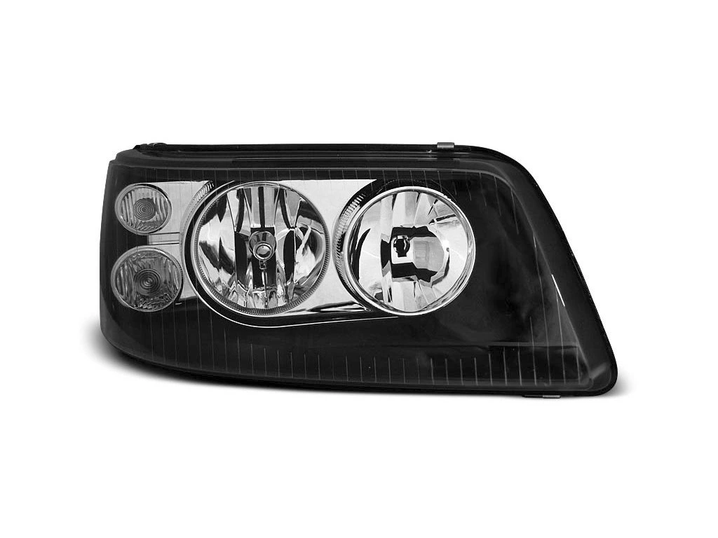 Přední světlomety, světla, lampy Volkswagen VW T5, 2003-2009, černé