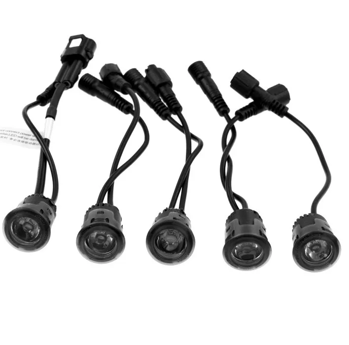 Denní svícení Einparts DRL 402 MINI SMOKE, 10 LED čoček 23 mm