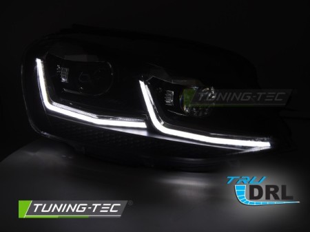 PŘEDNÍ LED SVĚTLOMETY SEQ DRL VW GOLF VII 17-19