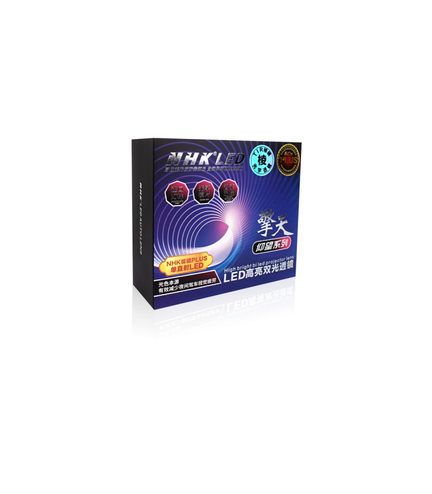 Projektory NHK® M5 Plus Max Pro Bi LED & Extra LED, 3,0", 6000 K, 60 W, 12 V, 14 cm, 2 ks.