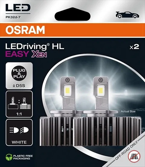 LED žárovky OSRAM D5S LEDriving HL EASY XEN