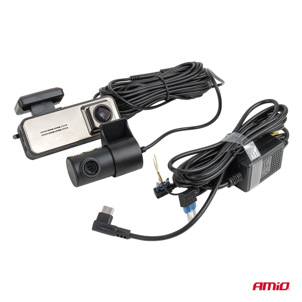 Kamera do auta + zadní 4K + 2K WLAN 512 GB WIFI UHD AMIO
