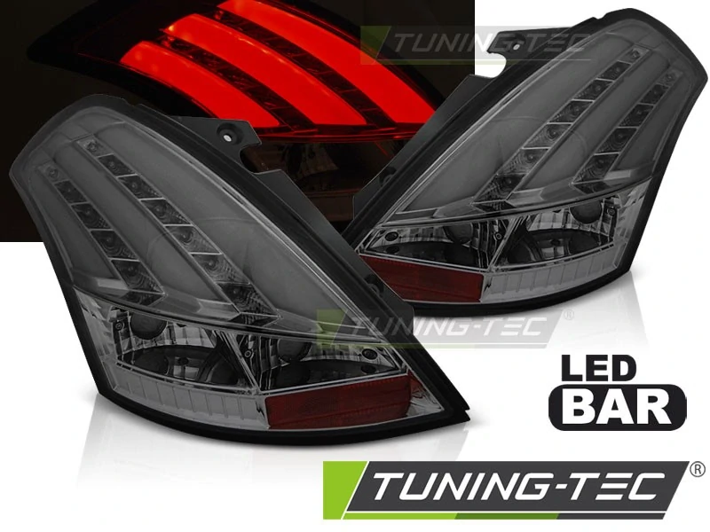 Zadní světla LED, Suzuki Swift V, 2010-2017, kouřové