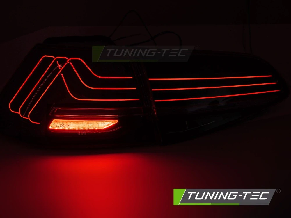 Zadní světla VW GOLF 7 13-19 červená LED SEQ