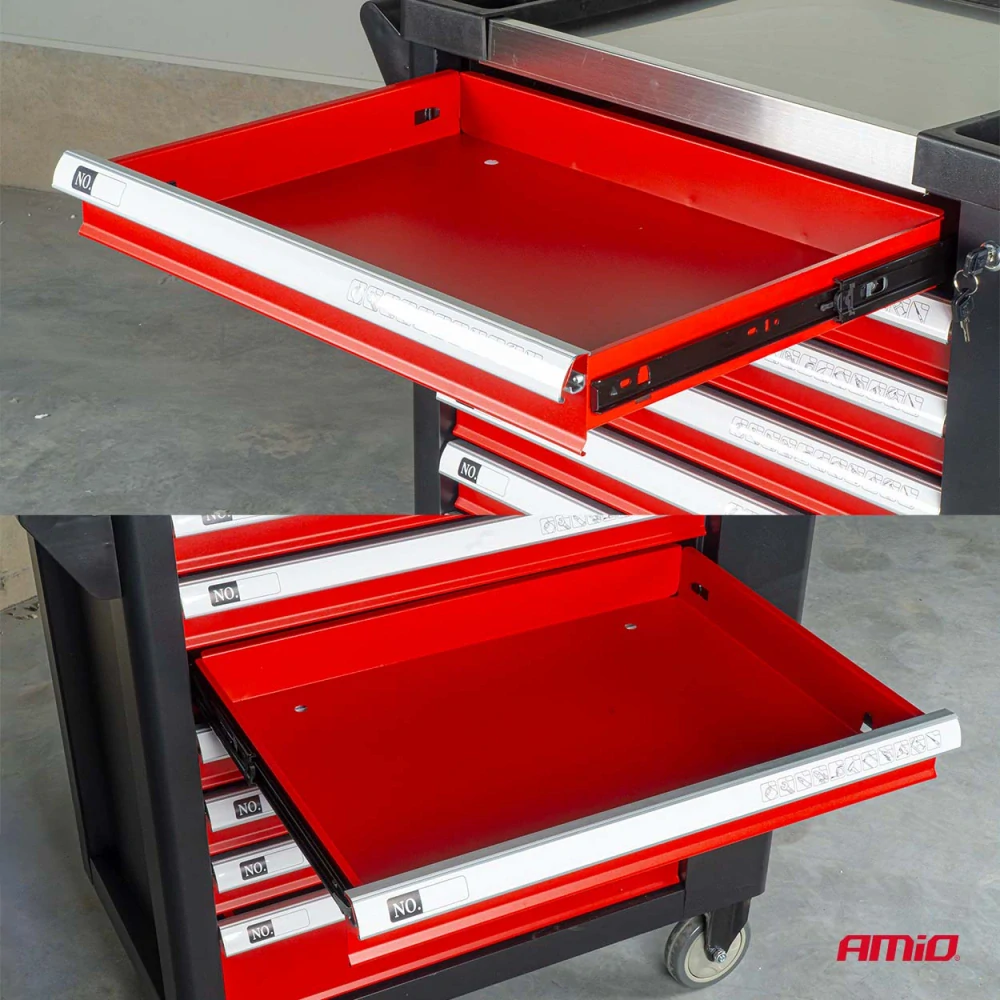 Dílenský vozík na nářadí 840 x 460 x 870 mm AMiO