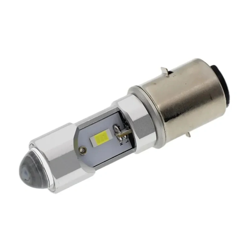 CSP LED ŽÁROVKA BA20D bílá, 10-80V, 3W, motocyklová