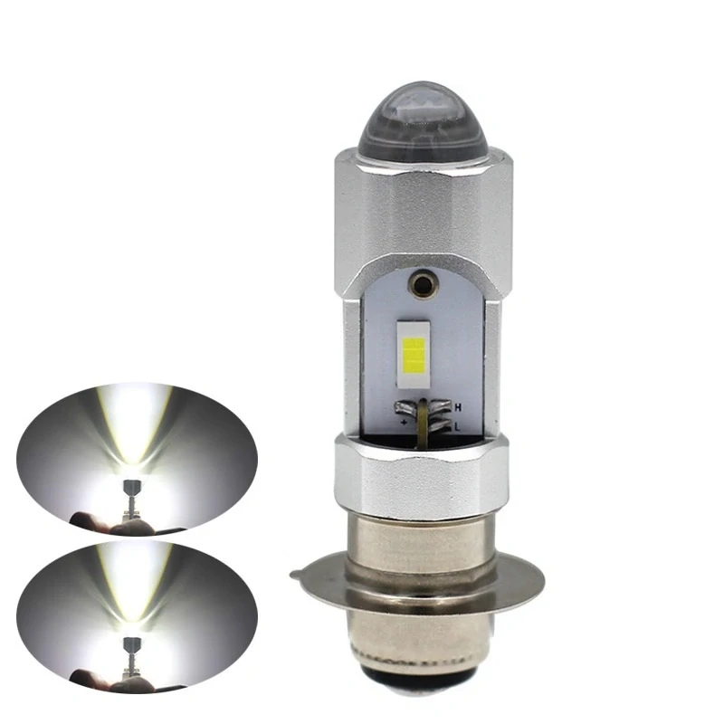 CSP LED ŽÁROVKY PV15D bílá, 10-80V, 3W, motocyklová