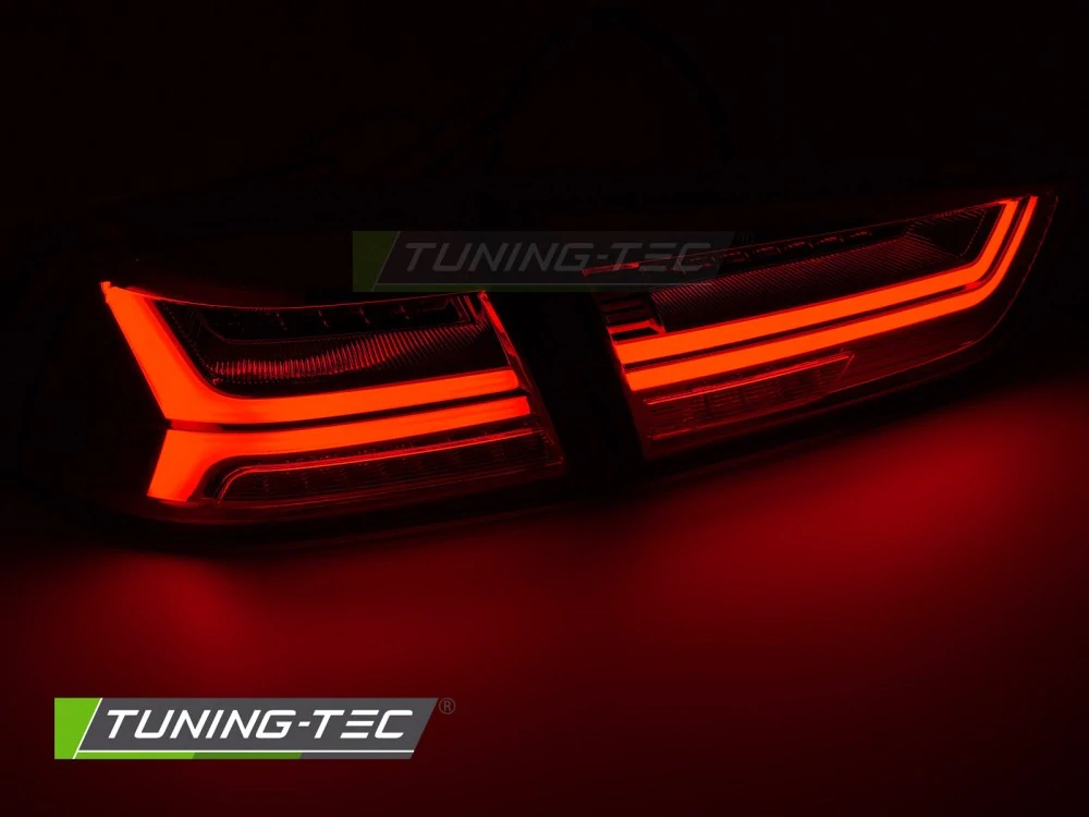 Zadní LED světla Mitsubishi Lancer 8 sedan 2008-2016 kouřová