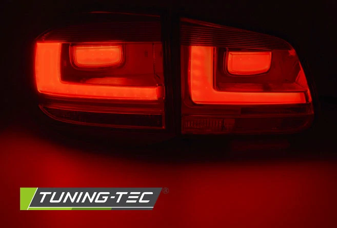 Zadní světla VW Tiguan 2007-2011 kouřové LED BAR