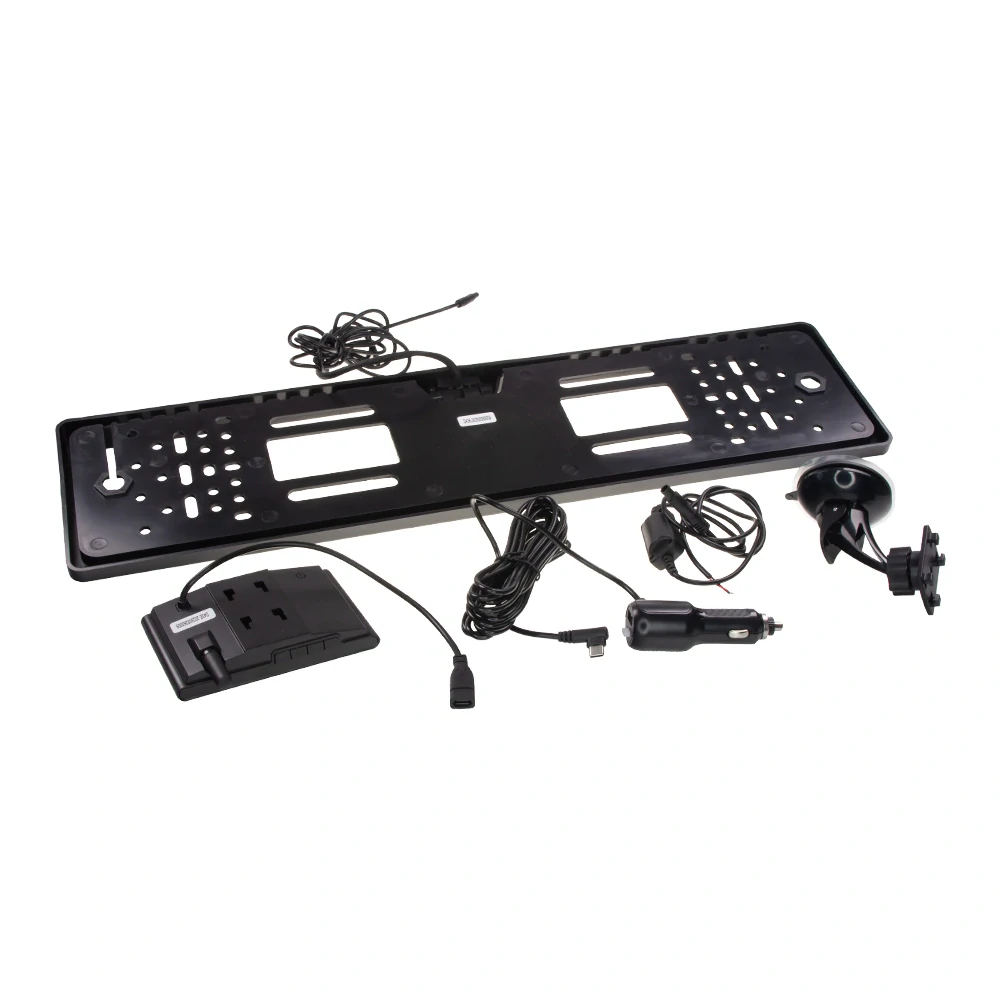 Parkovací kamera bezdrátová v podložce SPZ + 4,3" LCD monitor na palubní desku