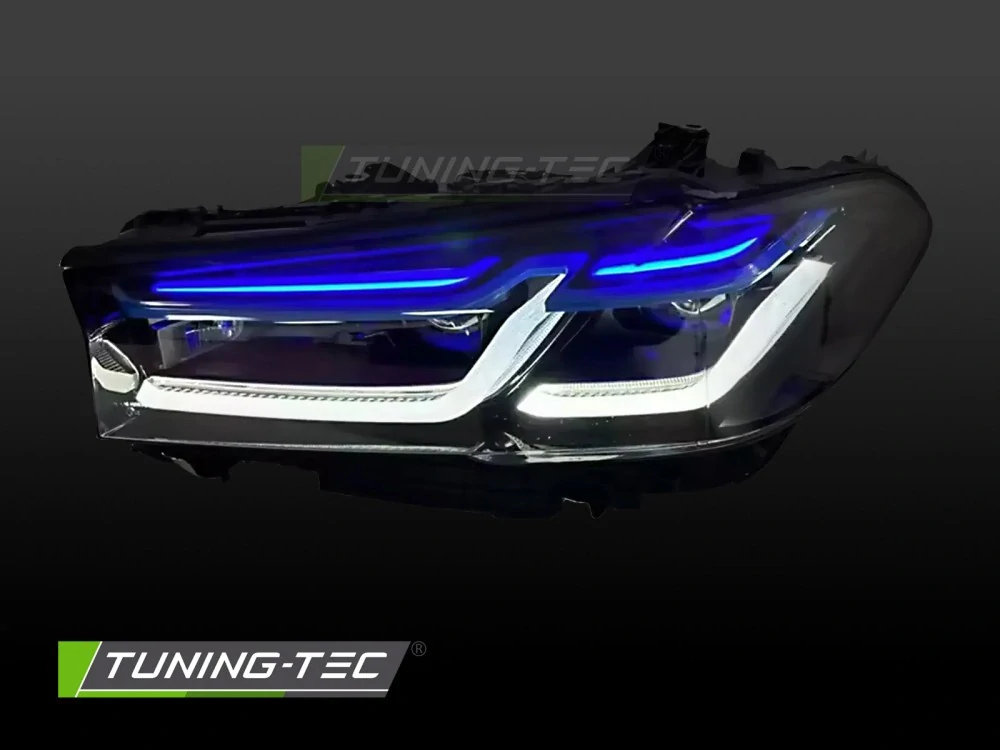 Přední FULL LED světlomety pro BMW řady 5 (G30 / G31) 2017–2020 s DRL – Pár