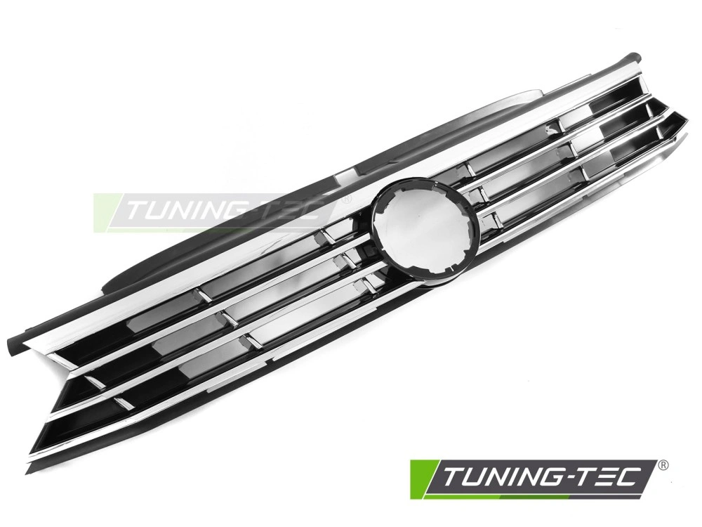 Přední maska VW Passat B8 (2014 - 2019) SPORT STYLE – Chrom/Černá