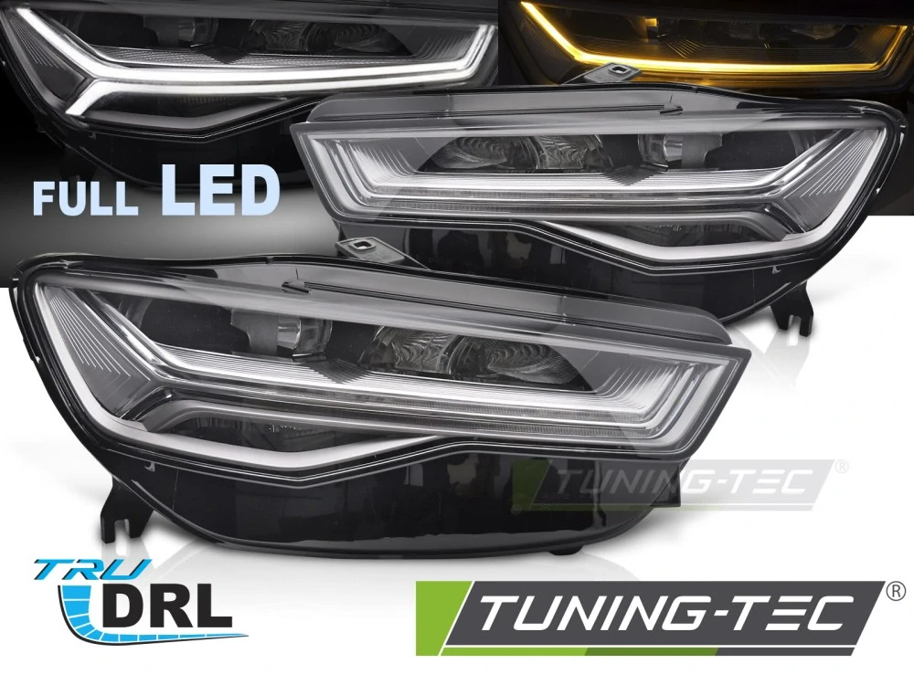 Přední světla AUDI A6 C7 14-18 FULL LED DRL LPAUH6