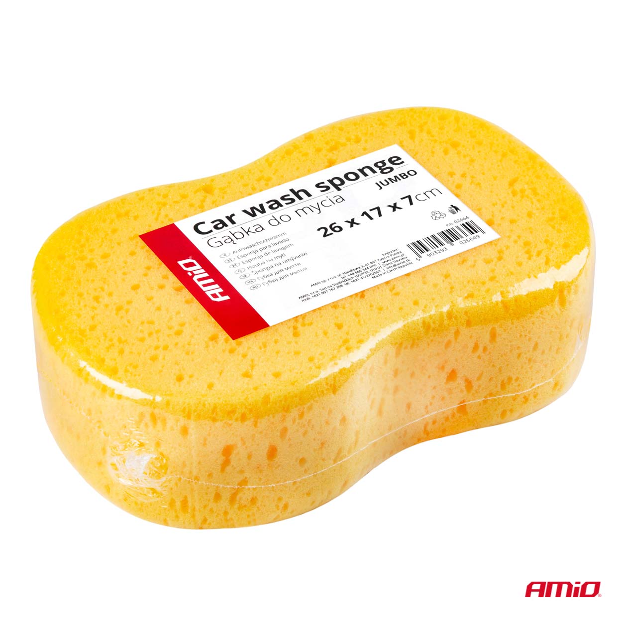 Houba na mytí auta AMiO JUMBO 26 x 17 x 7 cm