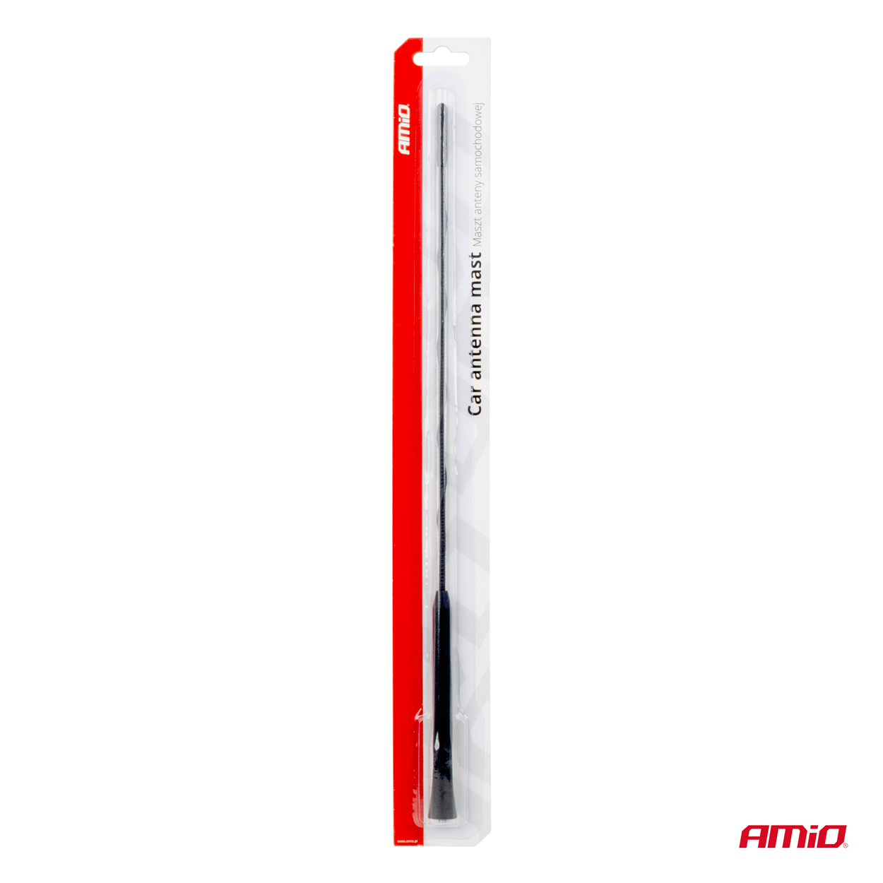 Antenní prut na auto - závit M5 - vnější - délka 40 cm-AMIO